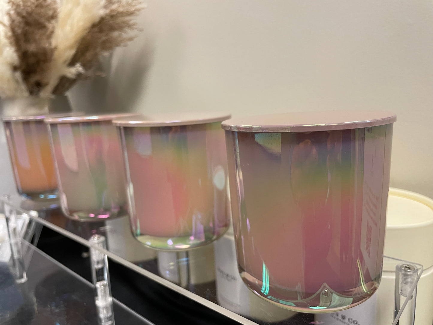Iridescent Luxury Scented Candle | Hand-Poured Coconut Wax Blend | Non-Toxic & Clean Burning | Elegant Home Décor & Gift – Eves & Co