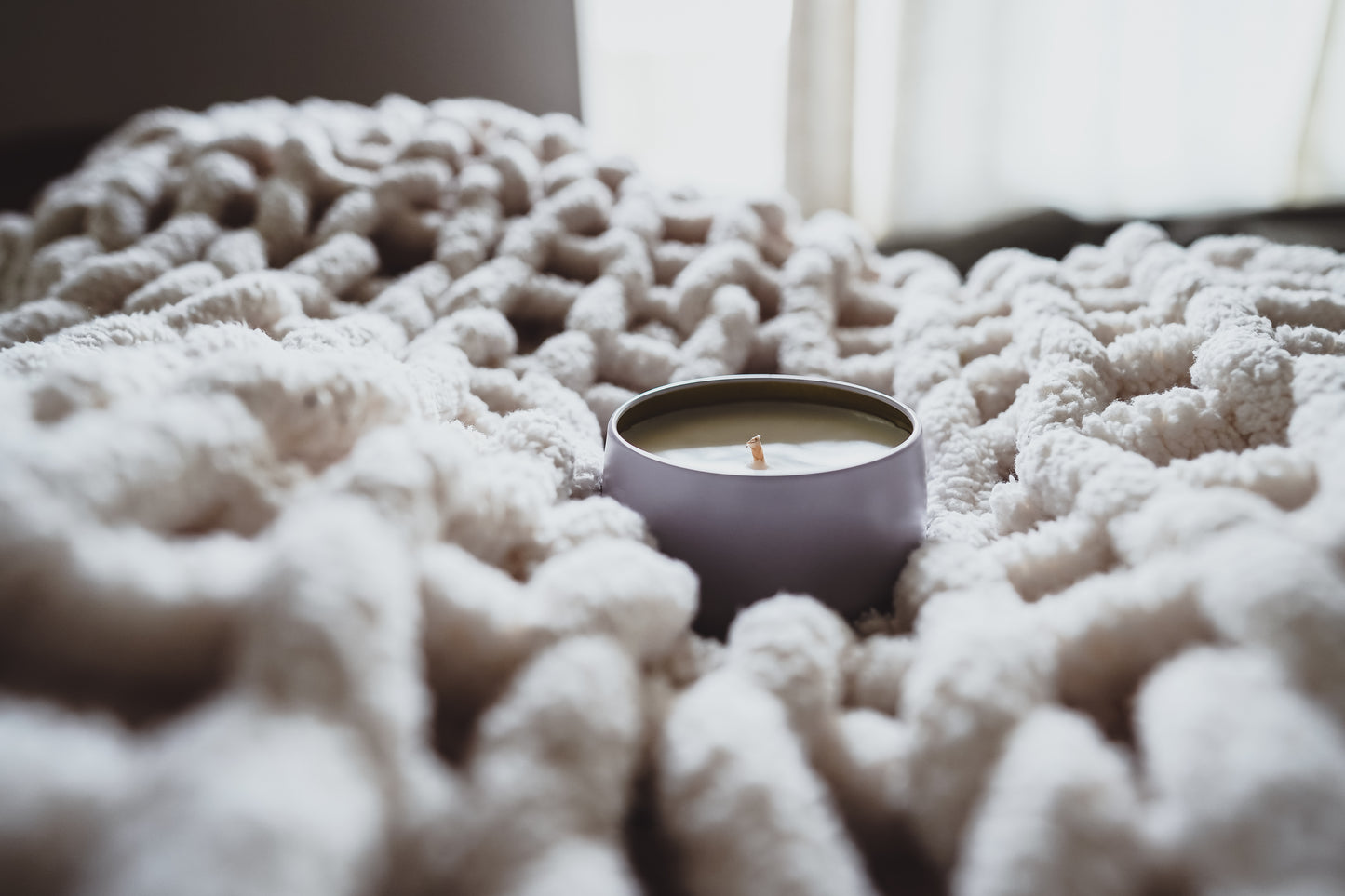 4oz Vegan Coconut Wax Travel Candles | Choose Your Signature Scent l Luxury Scented Candle Tins