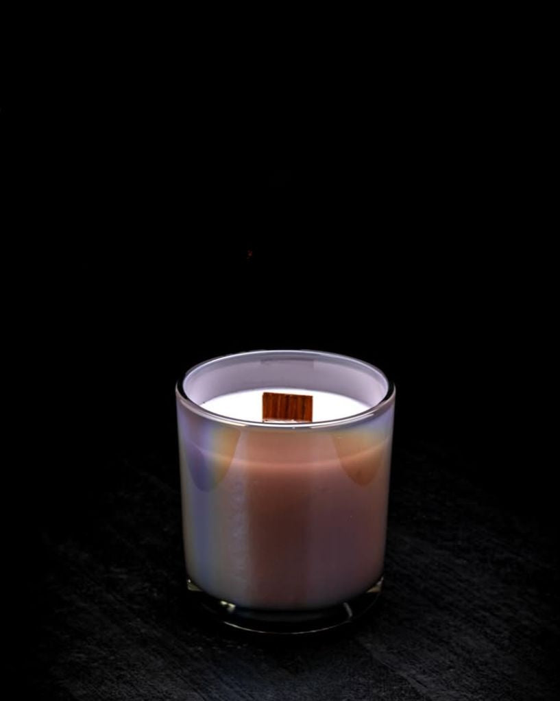 Iridescent Luxury Scented Candle | Hand-Poured Coconut Wax Blend | Non-Toxic & Clean Burning | Elegant Home Décor & Gift – Eves & Co