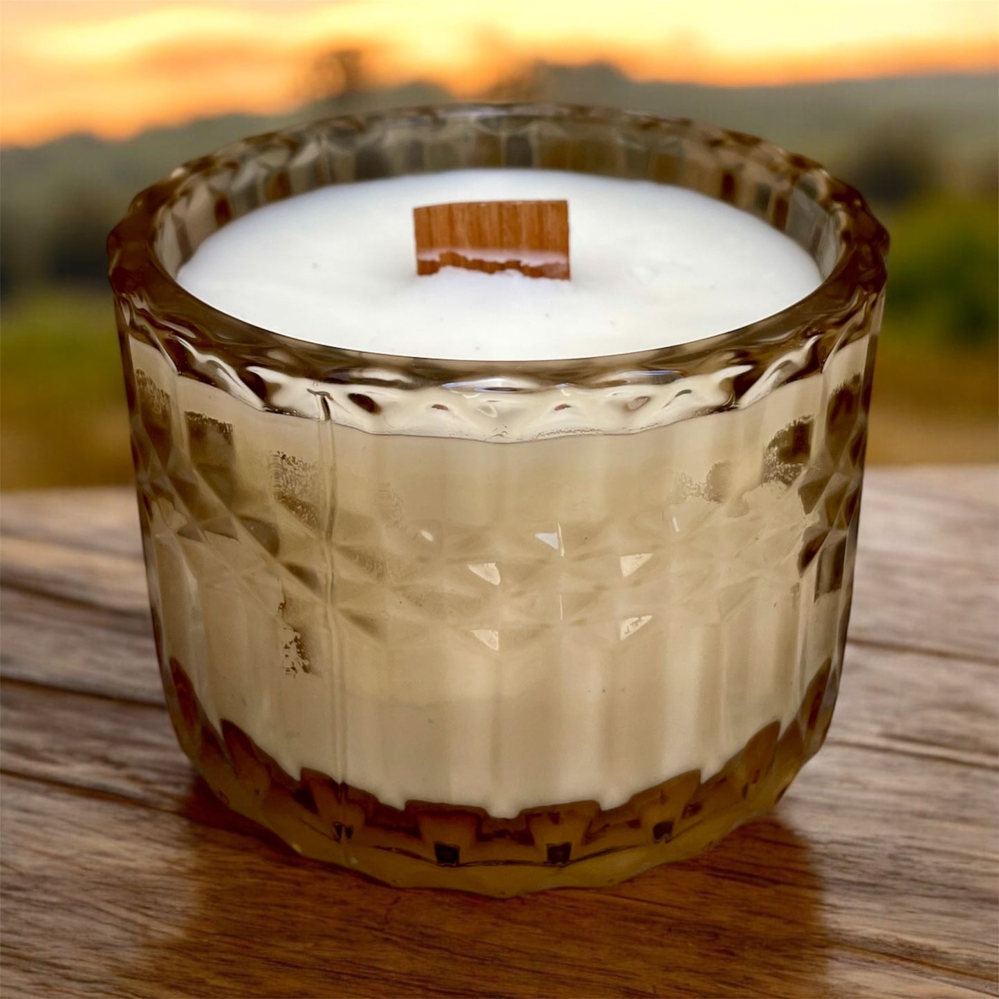 Golden Hour: Nontoxic, Hand Poured Luxury Candle by Eves and Co.- Hand Poured in the Bay Area